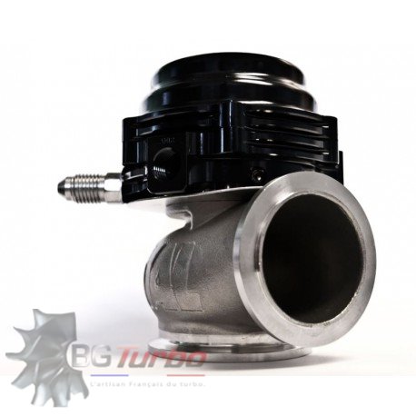 Wastegate TIAL MV-S de couleur noire, livrée avec tous ses accessoires de montage et différents ressorts pour le réglage
WASTEGATE MVS black - All springs
